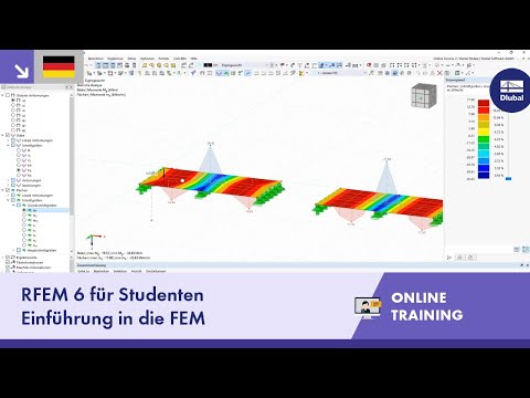 RFEM 6 für Studenten | Einführung in die FEM | 26.04.2022