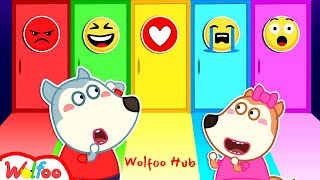 Wolfoo, Do not Choose the Wrong Door Emotion? - Fun Playtime with Colorful Doors | Wolfoo Hub