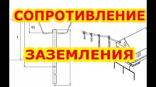 Сопротивление заземления. Геометрия. Расчет Сопротивление заземления. Геометрия. Расчет