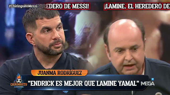 👀 ¿LAMINE YAMAL, ENDRICK?.... Juanma Rodríguez lo tiene claro