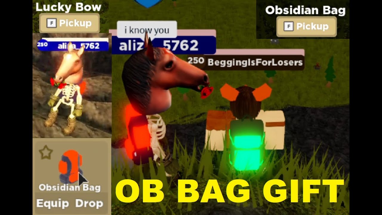 Getting An Obsidian Backpack And More Are You The Real Or The Fake Aliza Island Tribes Roblox Youtube - roblox island tribes how to get ruby