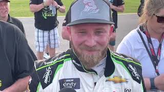 Jeffrey Earnhardt on Emotional Second Place Run in No. 3 Car at Talladega
