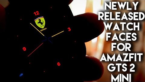 Newly Released Watch Faces for Amazfit Gts 2 Mini