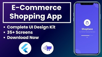 Complete E-Commerce Shopping App UI Design In Flutter