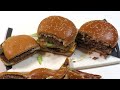 All McDonald's Burgers with two Patties