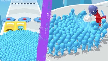 Count Master Crowd Runner 3D Gameplay Walkthrough Level 3-4 🤴👤👥 | android games | ios games