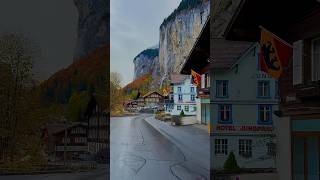 One Day We Will All Visit Lauterbrunnen ❤️⛰️ #Lauterbrunnen #Autumnvibes #Switzerland