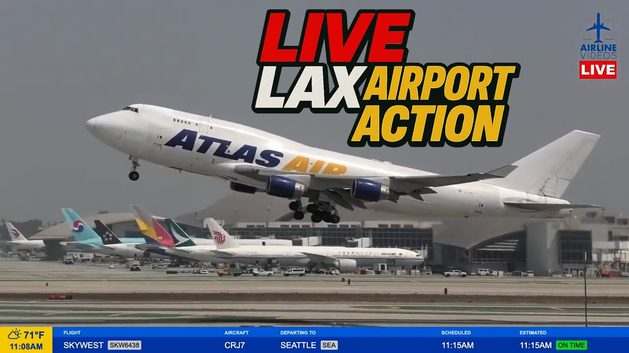 š“LIVE LOS ANGELES (LAX) AIRPORT PLANE SPOTTING ACTION! (August 3rd, 2025)