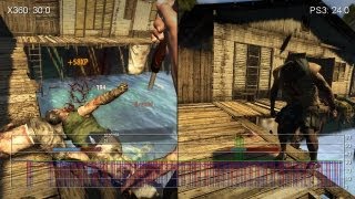 Dead Island Riptide: Xbox 360 vs. PS3 Frame-Rate Tests