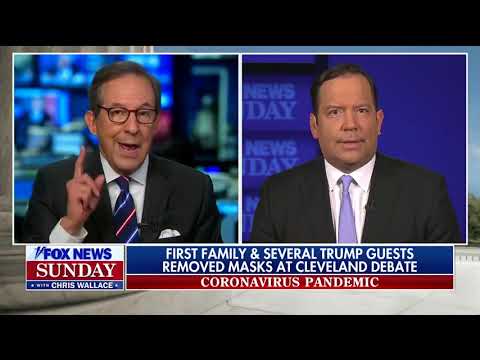 Chris Wallace hammers Trump aide Steve Cortes over first family not wearing masks