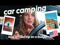 Camping in my car: Everything I learned 🚗 Hacks and tips from my USA road trip