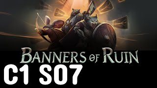 C1S07 | The Noble Quarters | Banners of Ruin | Let’s Play | Slay the Spire style deck builder