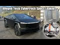 Alleged Tesla Cybertruck Specs Leaked Before Launch