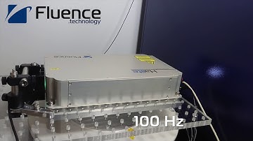 Fluence Halite SHG femtosecond laser - vibration test