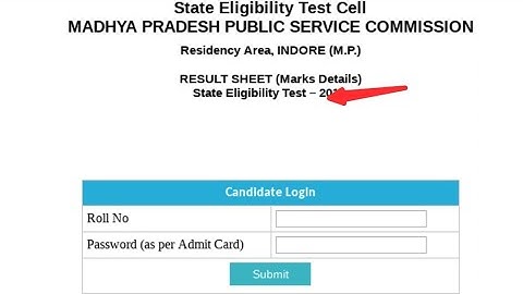 MP SET Result 2025: Check Cut Off and Download Scorecard at mppsc.mp.gov.in