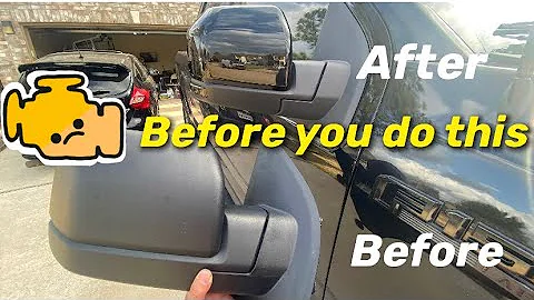 F-150 2015-2020 side view mirror upgrade (avoid the check engine light code P0073) for 2018-20