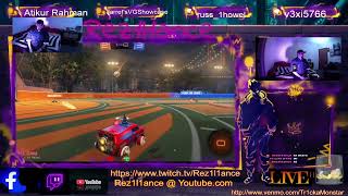 return to GRACE  ending with ROCKET LEAGUE