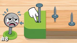 Screw Puzzle: Wood Nut & Bolt - Gameplay Walkthrough Part 8 - Levels 21 to 22 - (iOS, Android) screenshot 4