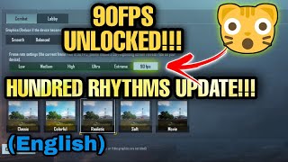 Unlock 90FPS on PUBG Mobile New UPDATE!!! | HUNDRED RHYTHMS screenshot 2