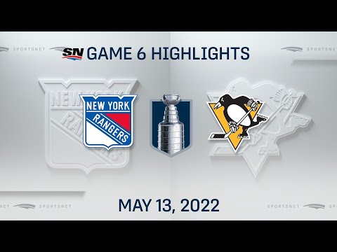 NHL Game 6 Highlights | Rangers vs. Penguins - May 13, 2022