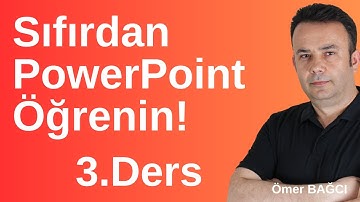 PowerPoint Öğrenme Dersleri - 3/6 Kurumsal Sunumlar Oluşturmak - Ömer BAĞCI