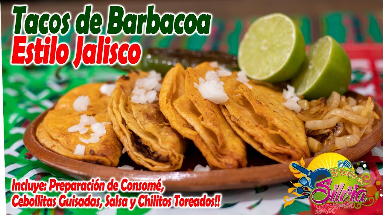 Jalisco Style Barbecue Tacos - ElSazondeSilvia - YouTube