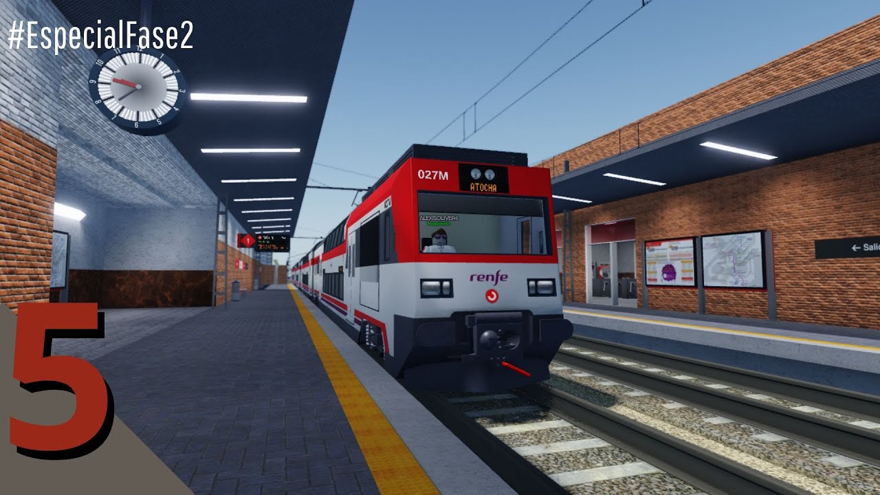 EL TREN DE DOS PISOS, LA SERIE 450 #5 | C-5 Madrid Simulator Fase 2 - ALEXISOLIVER