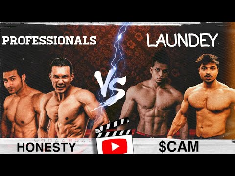 War Of Indian Fitness YouTubers  Professionals VS Laundey