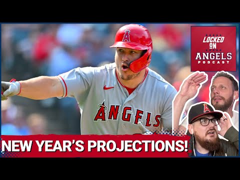 Los Angeles Angels New Year's Projections: Everydayer Predictions & ZiPS for Hitting & Pitching!