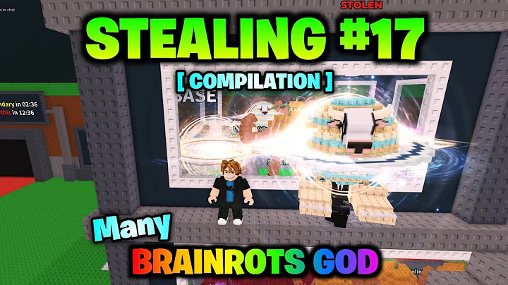 Roblox Steal a Brainrot Stealing Brainrots Compilation Part 17 (Many Brainrots God)