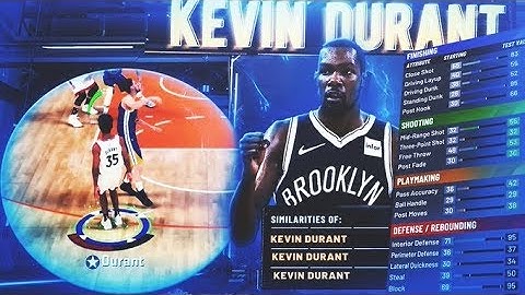 NBA 2K20 KEVIN DURANT 3 LEVEL SCORER BUILD NB2K20 - OVERPOWERED SF 3 LEVEL SCORER BUILD