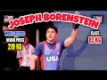 JOSEPH BORENSTEIN - RAW POWER RISING 🚀- SBD Total = 856.5 KG - Class 83 KG