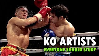 6 KO Artists Every Thai Boxer Should Study | Muay Thai