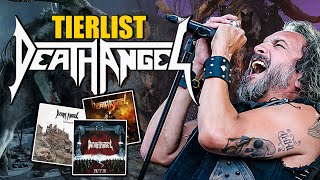 ¿La MEJOR DISCOGRAFÍA del THRASH METAL AMERICANO? | Ranking de álbumes de DEATH ANGEL - Tierlist