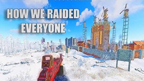 HOW WE RAIDED EVERYONE IN 550 POP SERVER (400 ROCKET RAID)