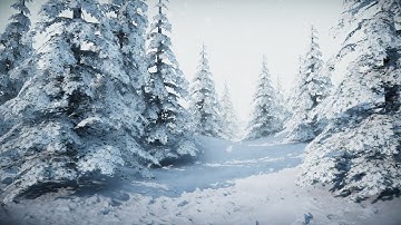Realistic Snow Level Unity