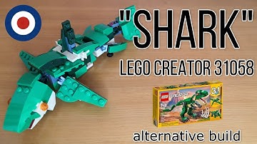 LEGO Creator 31058 Alternative build tutorial SHARK、レゴクリエイター31058をサメに組み替え