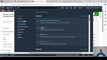Creating a Kubernetes Cluster on AWS EKS via the Console
