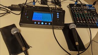 Allen & Heath CQ18T vs Yamaha MG10XU Preamps through Shure SM58s into Yamaha DXR10mkiis