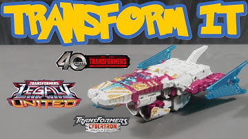 Transform It Transformers Legacy United Voyager Class Cybertron Universe Vector Prime