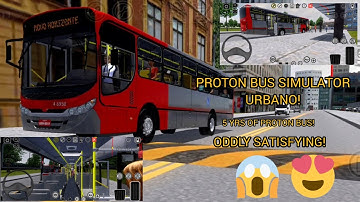 PROTON BUS SIMULATOR (PBSU) | SATISFYING BUS DRIVING EXPERIENCE | ANDROID GAMEPLAY | RECOMMENDED!