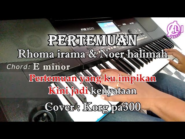 PERTEMUAN - KARAOKE DANGDUT LIRIK (COVER) KORG Pa300 class=