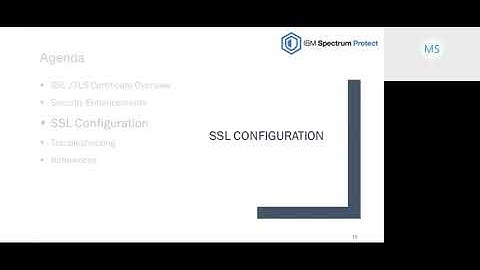 IBM Spectrum Protect :Secure Communication (SSL)