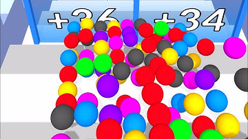 BALLS ON STAIRS 🔵🟡- All Levels Gameplay Walkthrough Android, iOS v.37