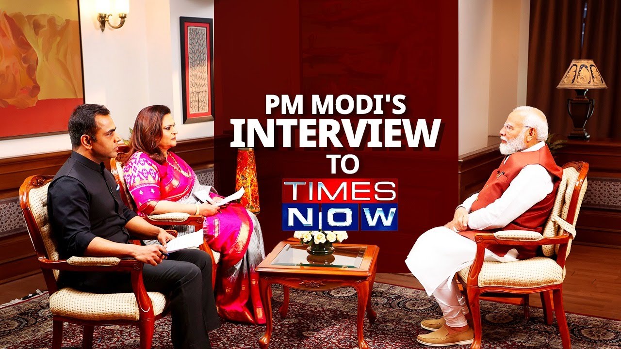 Live: PM Modi's interview to DD News