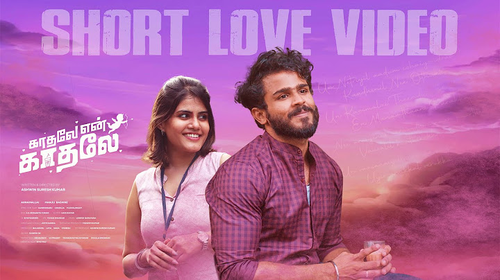 Kadhale En Kadhale | Short Love Video | FT. VJ ANNAMALAI | MANJU | ASHWIN @Triyomtamil  #albumsong