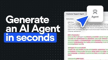 Launch AI agents even faster: new prompt generation feature