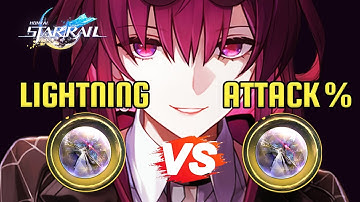 Kafka Planar Sphere Damage Comparison: Lightning Versus Attack% | Main Stat Build Guide| Star Rail