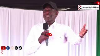 Mimi Ndiye Nimeongea Na Gideon Moi Ruto Tells Kanu Delegates As He Addresses Them In Kabarak