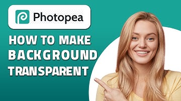 How to Make Background Transparent in Photopea! (Quick & Easy)